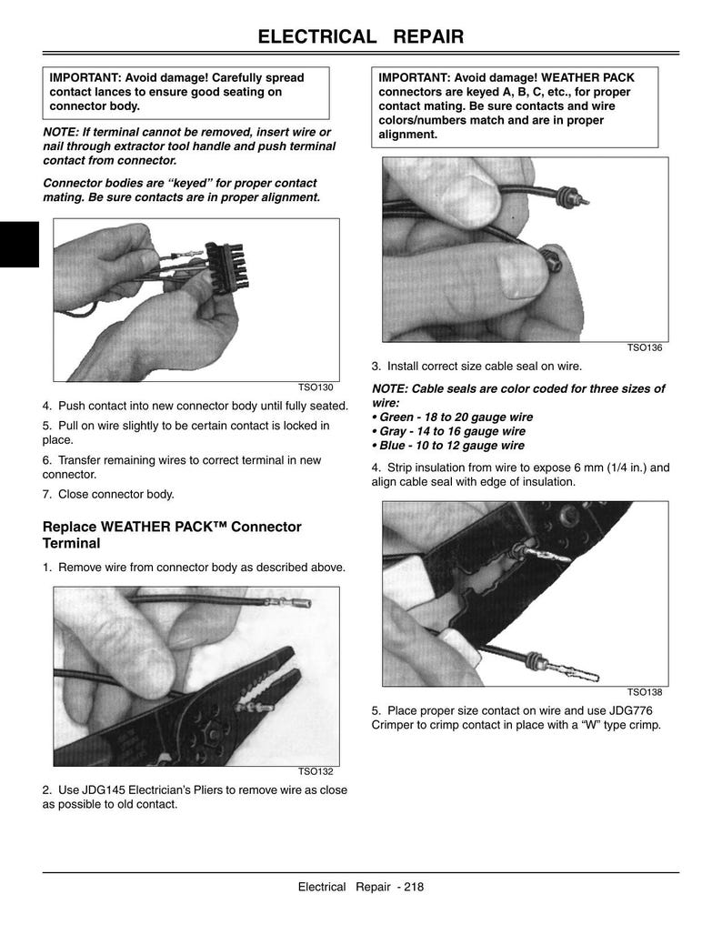 John Deere 3215 3225 3235 Fairway Mower Service Manual service manual preview page 3