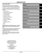 John Deere Gator TX service manual preview page 7