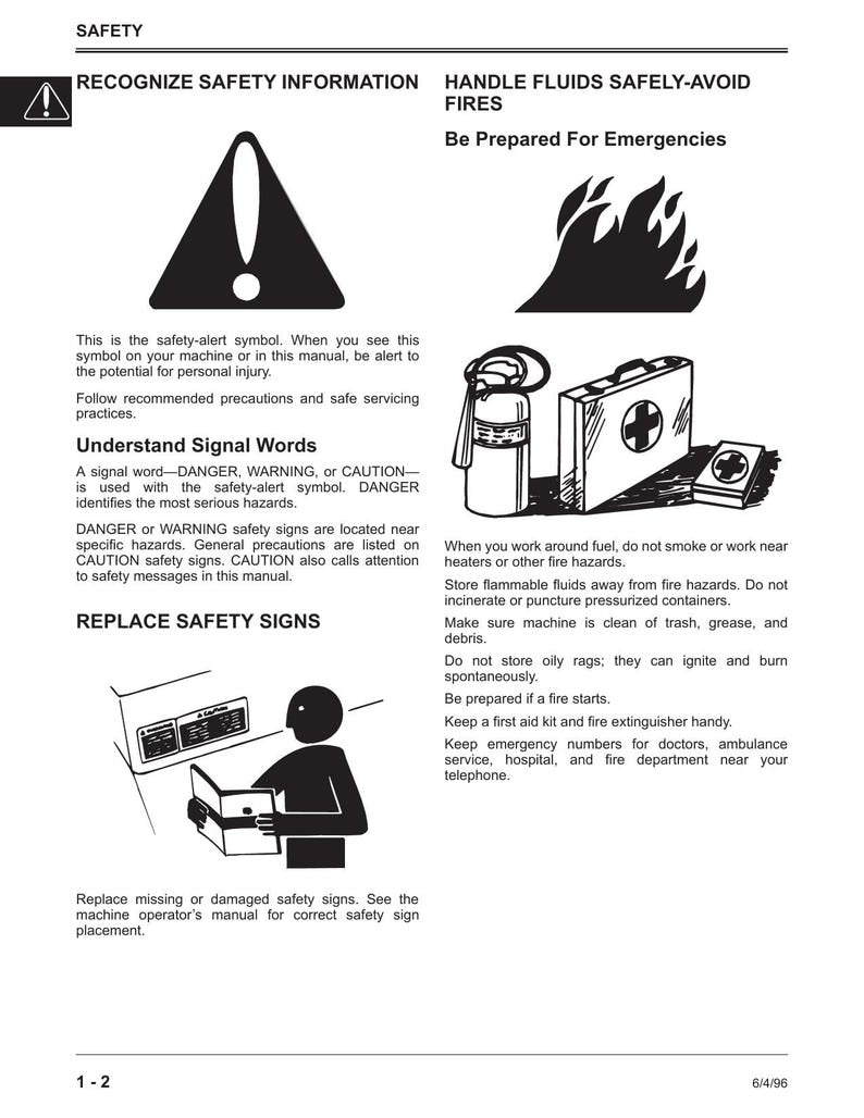 John Deere LX172 LX173 LX176 lx178 lx186 lx188 Service Manual service manual preview page 7