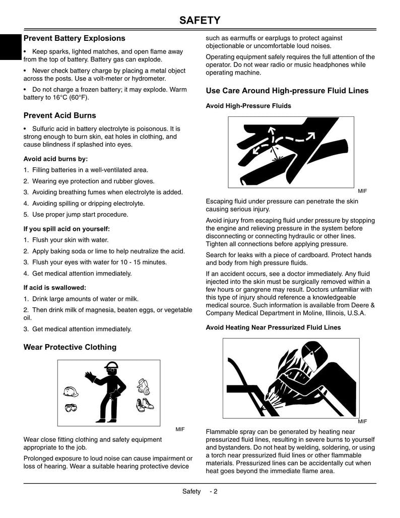 John Deere X465 X475 X485 X575 X585 Service Manual service manual preview page 9