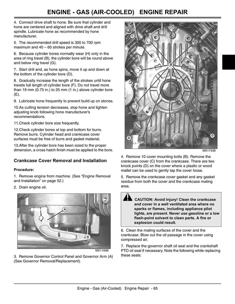 John Deere X465 X475 X485 X575 X585 Service Manual service manual preview page 4