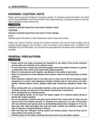 Suzuki DF2.5 Four Stroke Outboard Service Manual service manual preview page 9