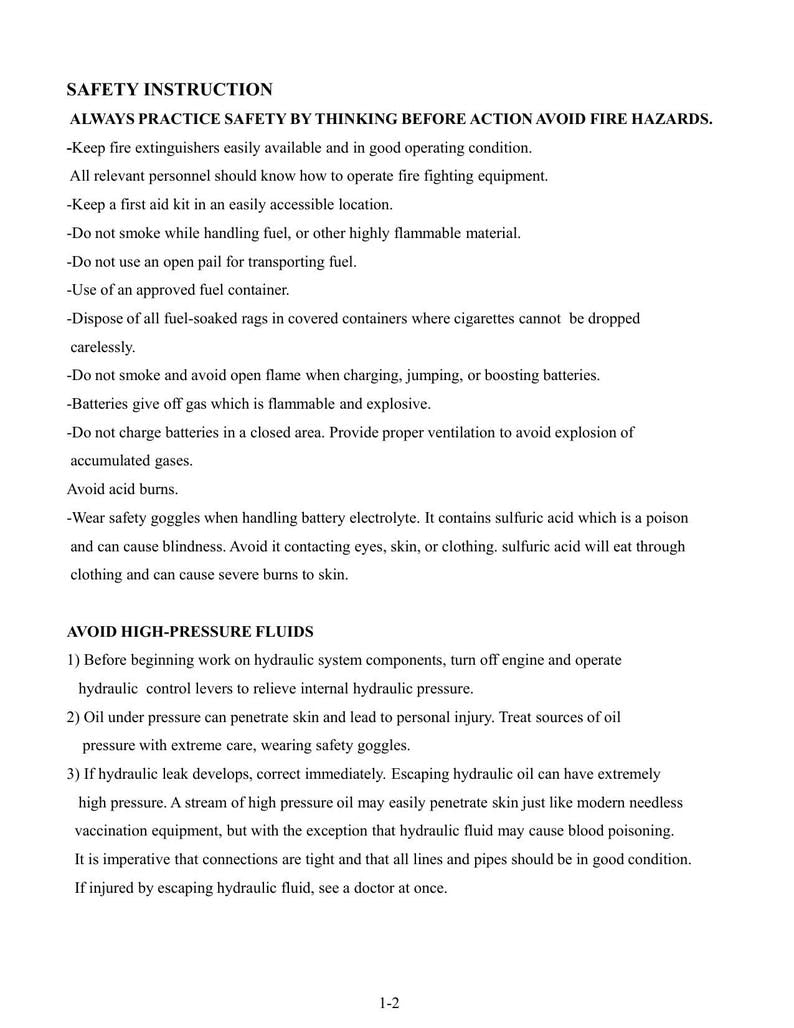 TYM T754 Power Shuttle Service Manual service manual preview page 8