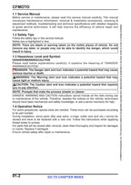 CFMOTO UFORCE 600 Service Manual service manual preview page 9