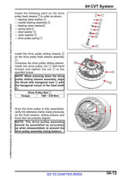 CFMOTO UFORCE 600 Service Manual service manual preview page 4