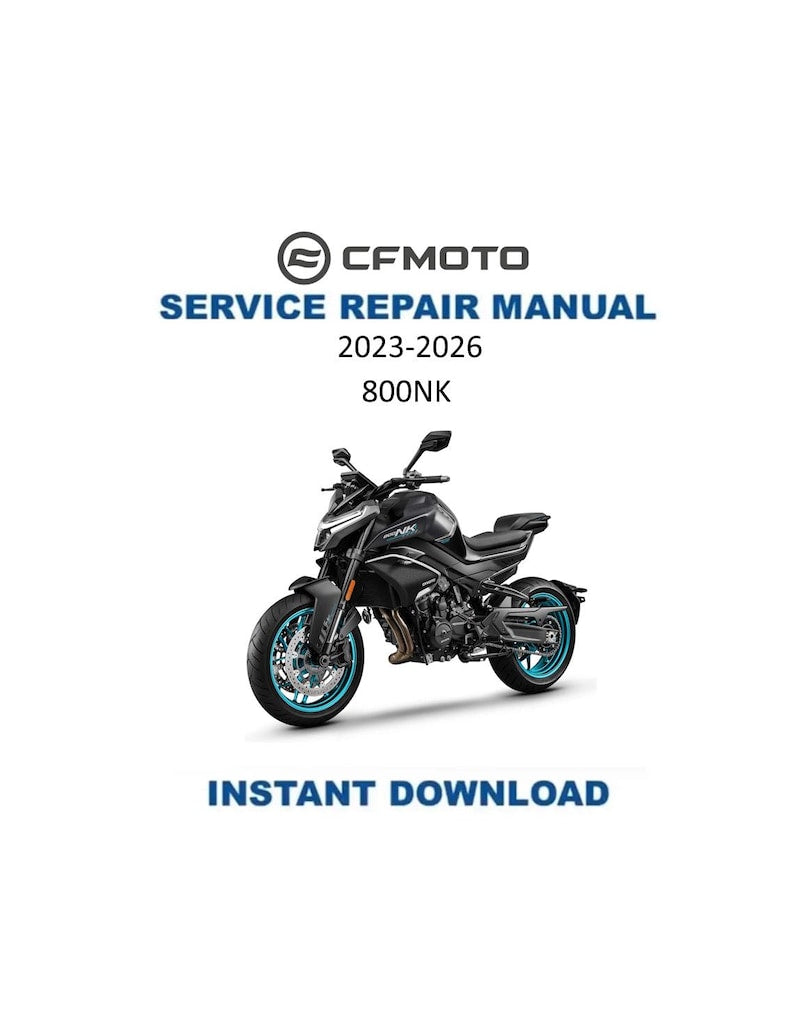 CFMOTO 800NK 799cc Service Manual PDF service repair manual cover