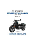 CFMOTO 450CL-C Service Manual PDF service repair manual cover