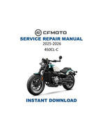 CFMOTO 450CL-C Service Manual PDF service repair manual cover