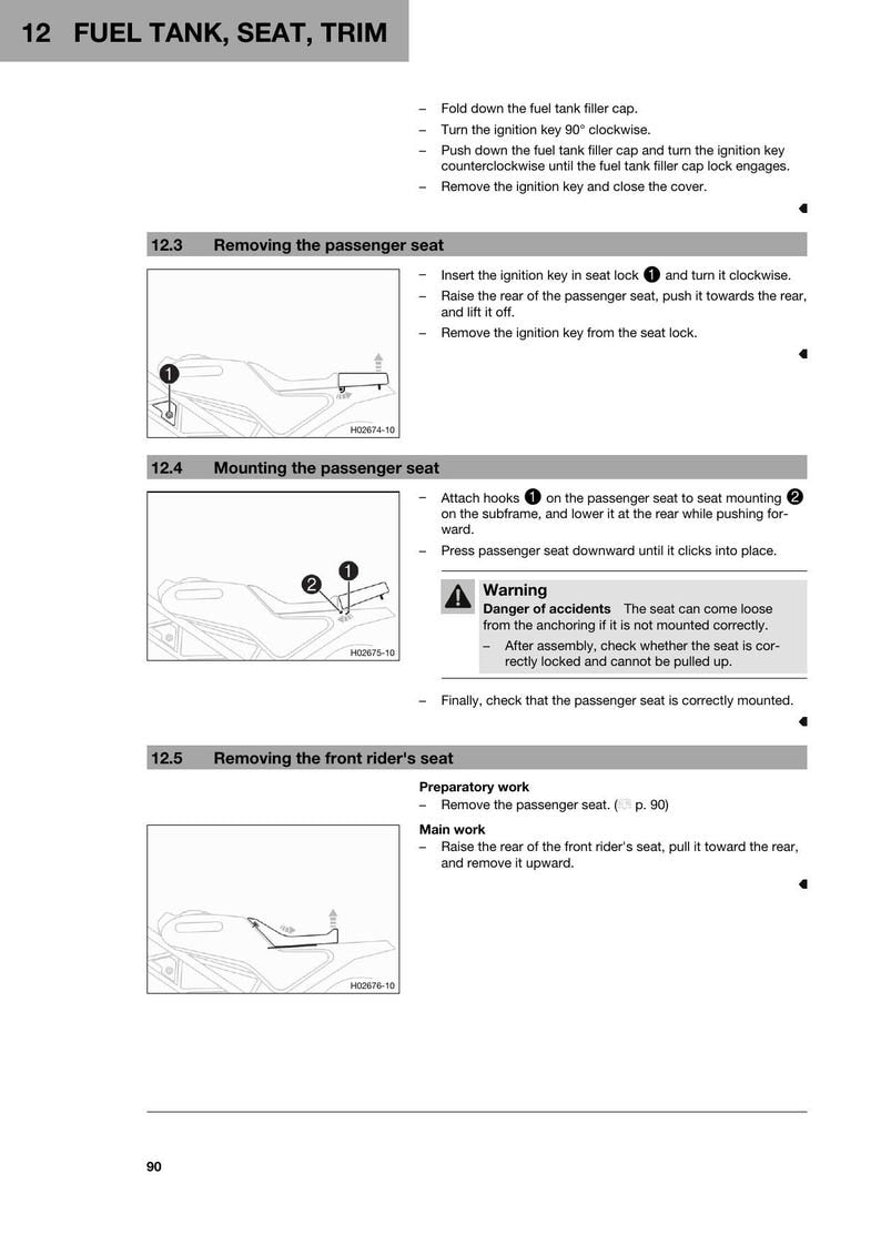 Husqvarna Svartpilen 401 Service Manual service manual preview page 6