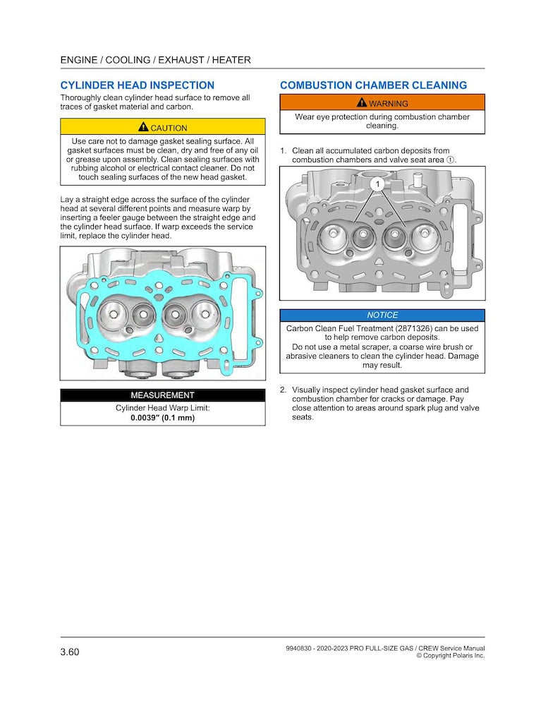 Polaris Pro XD Full-Size Gas Crew Service Manual service manual preview page 8