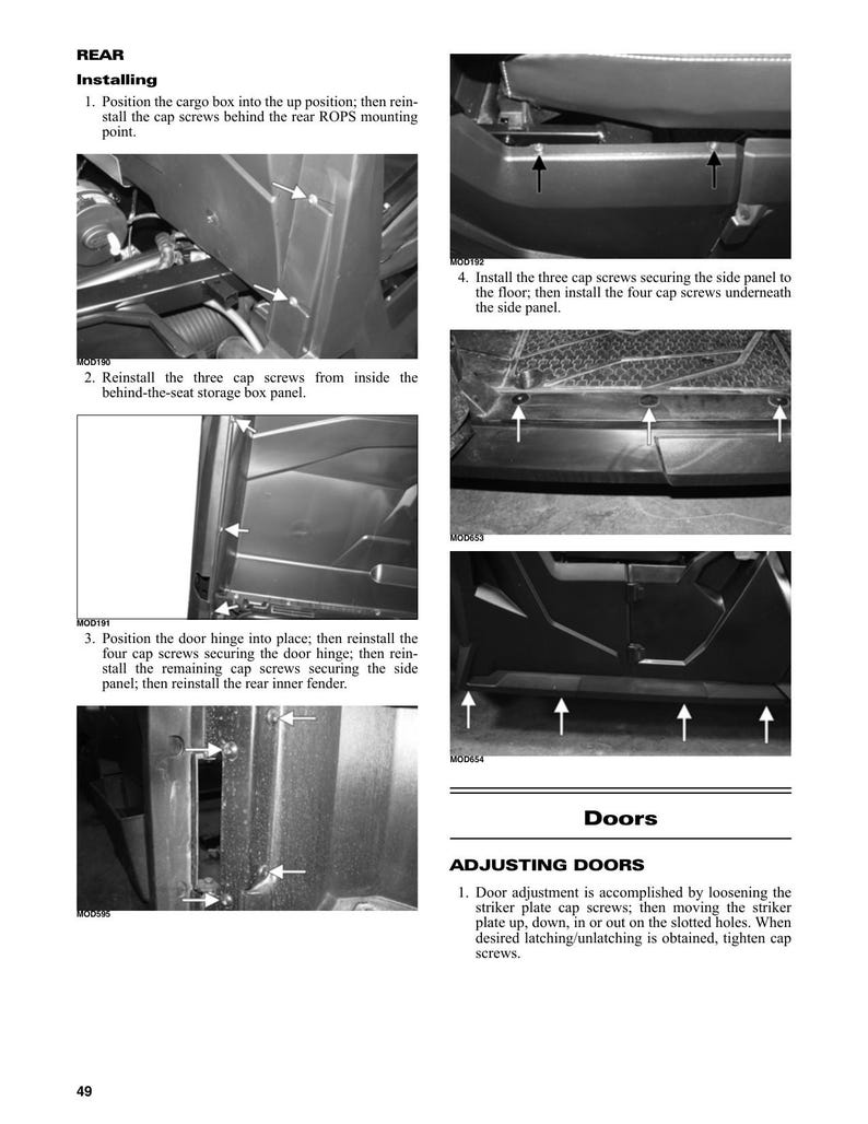 Cushman Hauler 4x4 Crew Diesel Service Manual 2024-2026 UTV service manual preview page 4