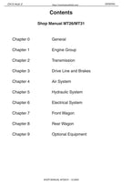 Moxy MT26 MT31 Articulated Dump Truck Service Manual 2004-2008 service manual preview page 7