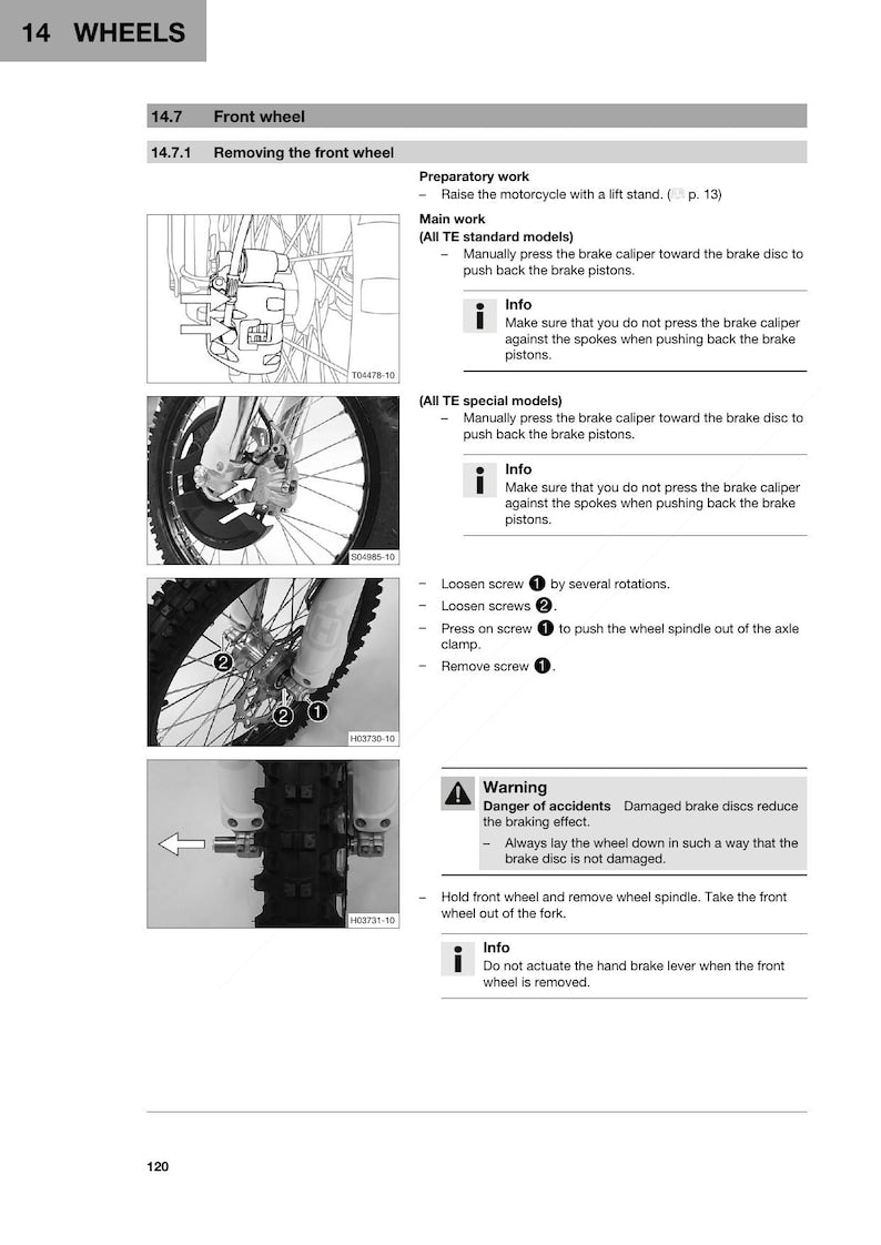 Husqvarna TE TBI 250 300 Service Manual service manual preview page 3