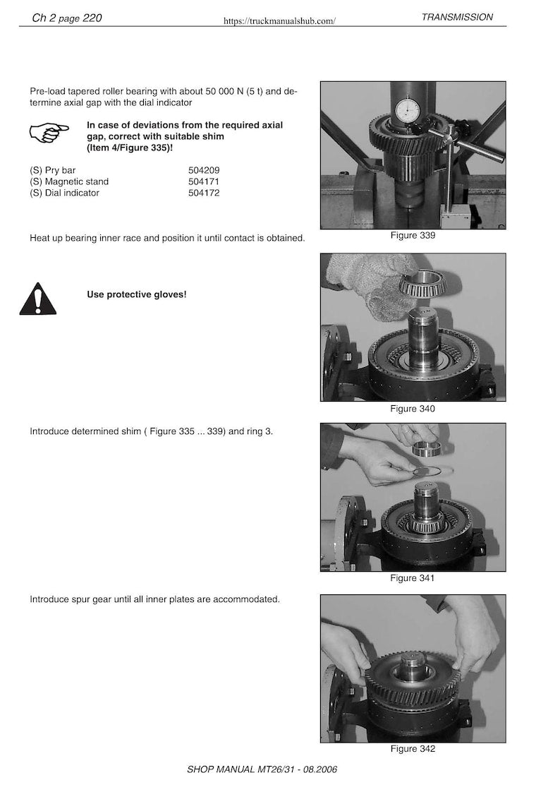 Moxy MT26 MT31 Articulated Dump Truck Service Manual 2004-2008 service manual preview page 4