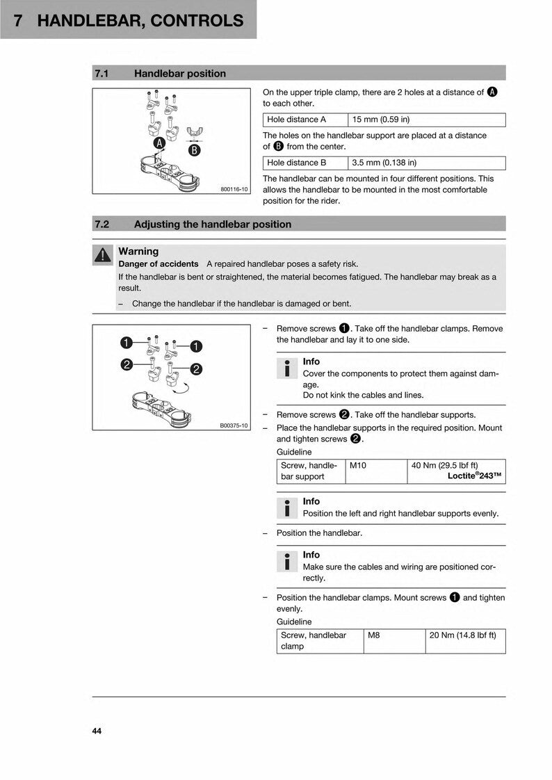 Husqvarna TE 250i 300i 2019-2023 Motorcycle service manual preview page 6