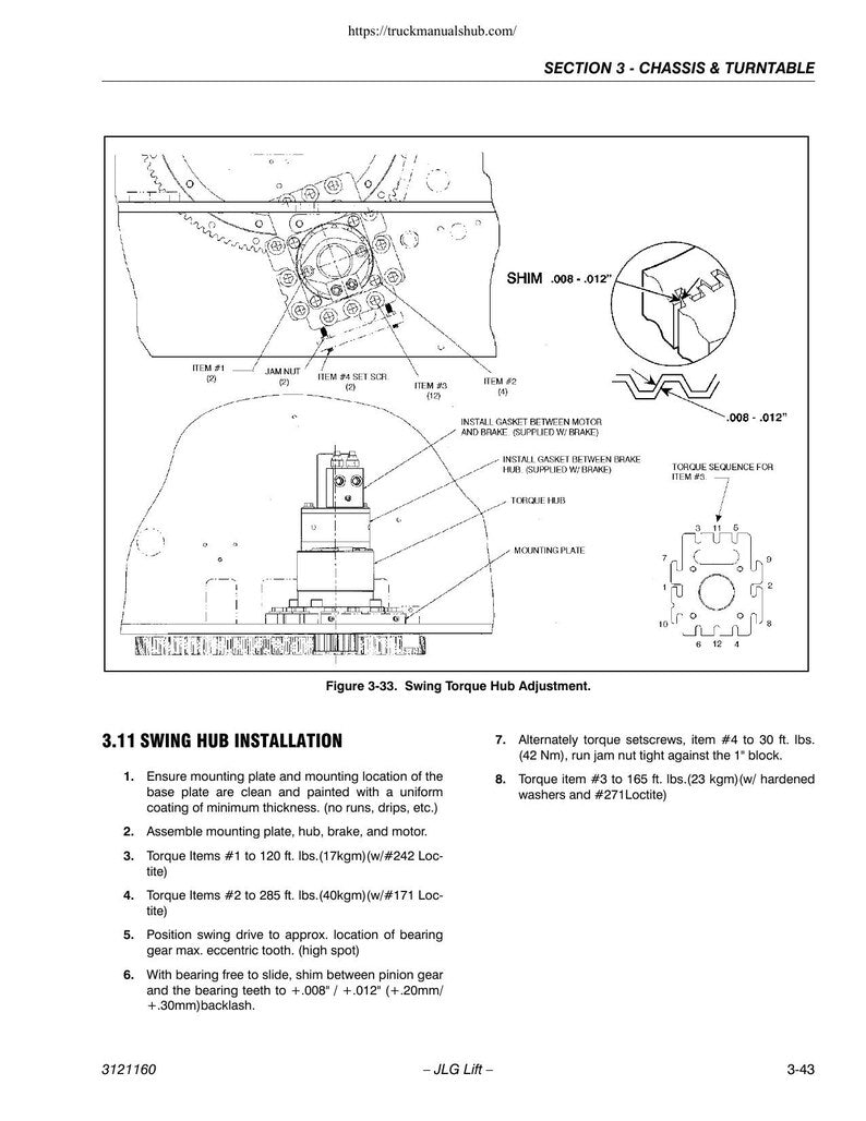JLG 740A 740AJ Boom Lift Service Manual 2002-2013 Aerial Work Platform PDF Download service manual preview page 4