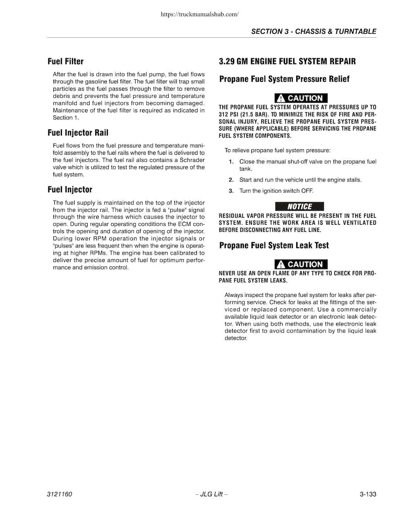 JLG 740A 740AJ Boom Lift Service Manual 2002-2013 Aerial Work Platform PDF Download service manual preview page 8