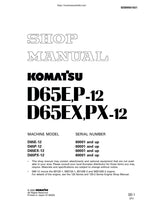 Komatsu D65E D65P D65EX d65px-12 Service Manual service manual preview page 2