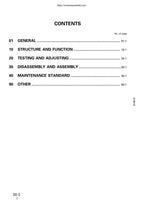 Komatsu D65E D65P D65EX d65px-12 Service Manual service manual preview page 7