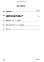 Komatsu D85EX-15 D85PX-15 Dozer Service Manual service manual preview page 7