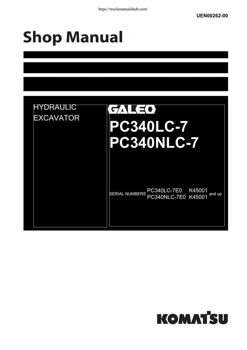 Komatsu Galeo PC340LC-7 PC340NLC-7 Service Manual service manual preview page 2