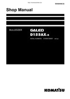Komatsu Galeo D155AX-6 Bulldozer Service Manual service manual preview page 2