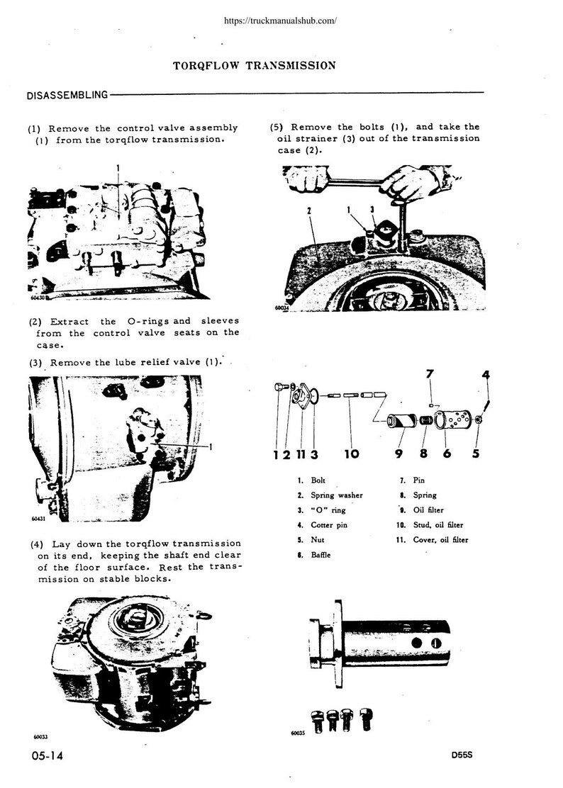 Komatsu D55S-3 Dozer Shovel Service Manual 2008-2012 Shop Repair service manual preview page 3