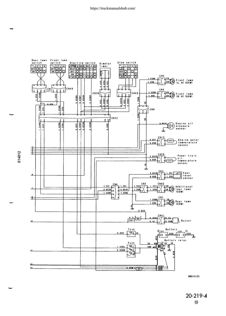 Komatsu D65E D65P D65EX d65px-12 Service Manual service manual preview page 6