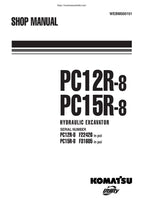 Komatsu PC12R-8 PC15R-8 Excavator Service Manual 2000-2004 service manual preview page 2