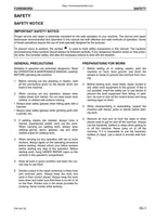 Komatsu PW160-7H Wheeled Excavator Service Manual 2006-2010 service manual preview page 6