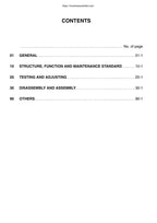 Komatsu PW180-7E0 Wheeled Excavator Service Manual 2007-2011 service manual preview page 7