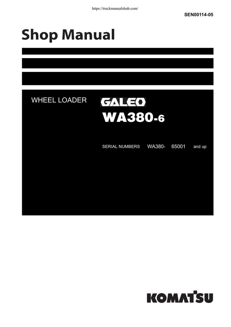 Komatsu WA380-6 Wheel Loader Service Manual service manual preview page 2
