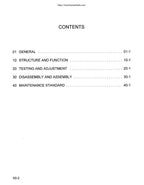 Komatsu WA380-3 Wheel Loader Service Manual 1996-2000 service manual preview page 7