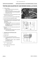 Komatsu WB91R-2 WB93R-2 Backhoe Loader Service Manual service manual preview page 3