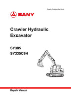 Sany SY305 SY335C9H Excavator Service Manual service manual preview page 2