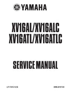 Yamaha XV16AL XV16ALC XV16ATL xv16atlc Service Manual service manual preview page 2