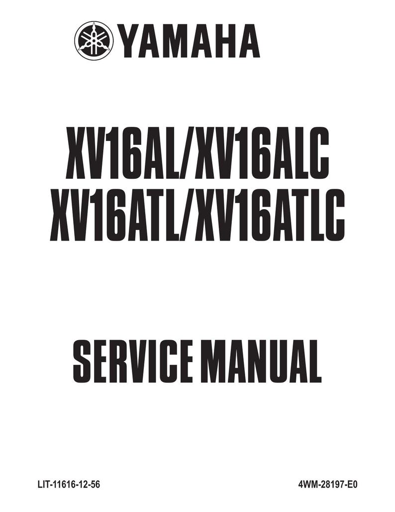 Yamaha XV16AL XV16ALC XV16ATL xv16atlc Service Manual service manual preview page 2