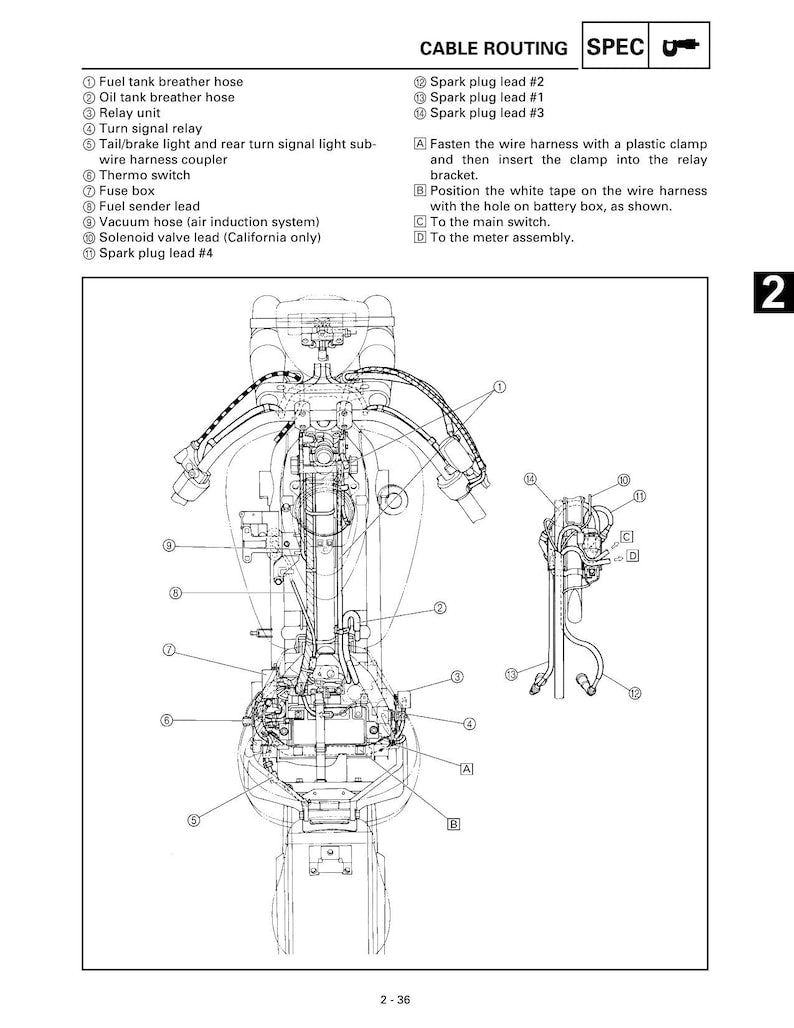 Yamaha XV16AL XV16ALC XV16ATL xv16atlc Service Manual service manual preview page 3