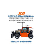 JLG Telehandler 3507 3508 3509 3512 3513 4007 4008 4009 4012 4013 Service Manual PDF service repair manual cover