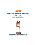 JLG 12SP 15SP Aerial Work Platform Service Manual 1999-2018 PDF service repair manual cover
