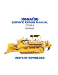 Komatsu D355A-3 Bulldozer Service Manual 1989-1993 Crawler Dozer PDF service repair manual cover