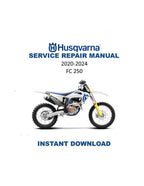 Husqvarna FC 250 Service Manual PDF service repair manual cover