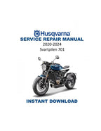 Husqvarna Svartpilen 701 Service Manual PDF service repair manual cover