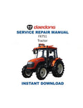 Daedong FX751 Tractor Service Manual PDF service repair manual cover