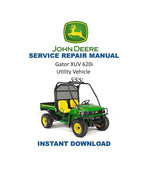 John Deere Gator XUV 620i Service Manual PDF service repair manual cover