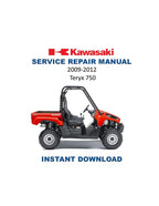 Kawasaki Teryx 750 Service Manual PDF service repair manual cover