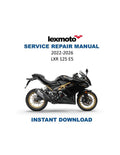 Lexmoto LXR 125 Service Manual PDF service repair manual cover