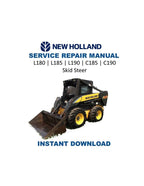 New Holland L180 L185 L190 C185 C190 Service Manual PDF service repair manual cover