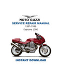 Moto Guzzi Daytona 1000 Service Manual PDF service repair manual cover