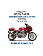 Moto Guzzi Daytona 1000 Service Manual PDF service repair manual cover